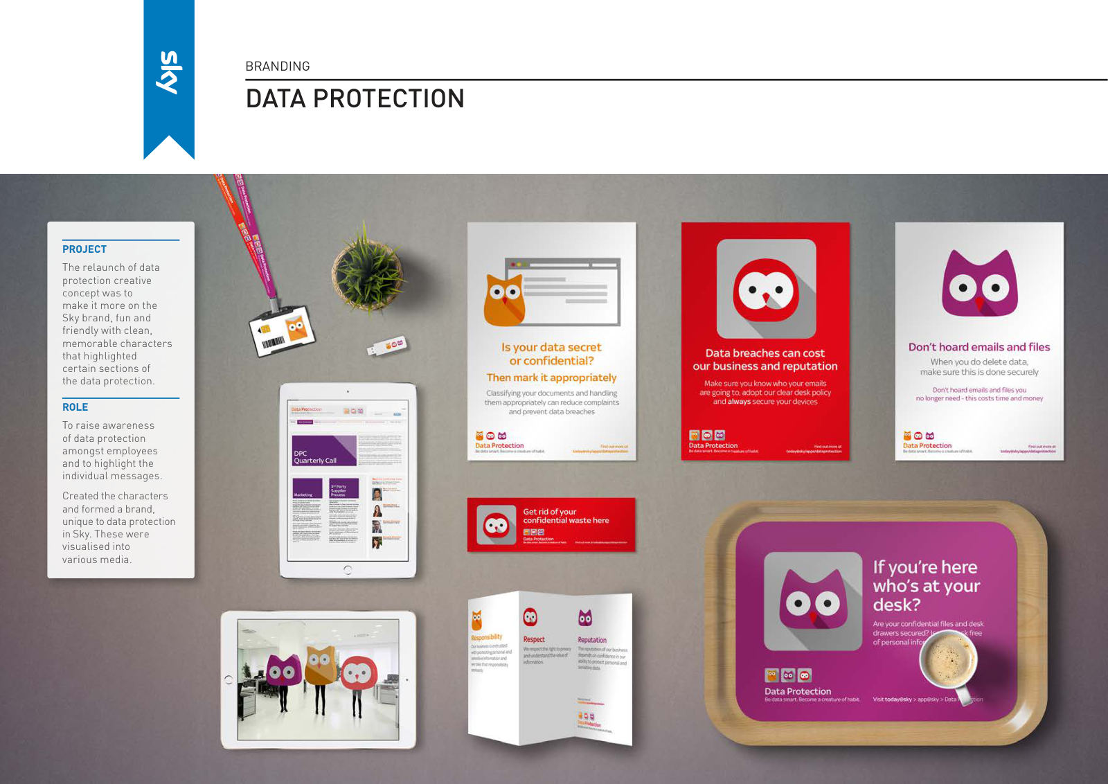 Sky: Data protection characters