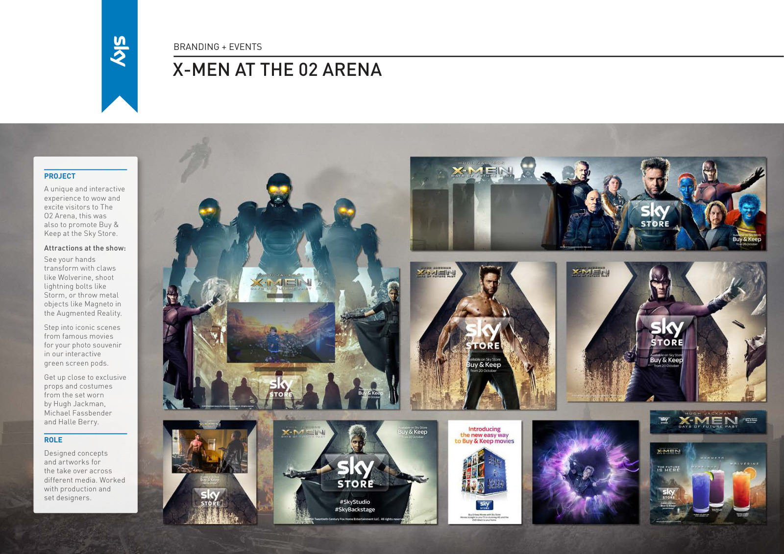 Sky: X-Men at the O2 Arena