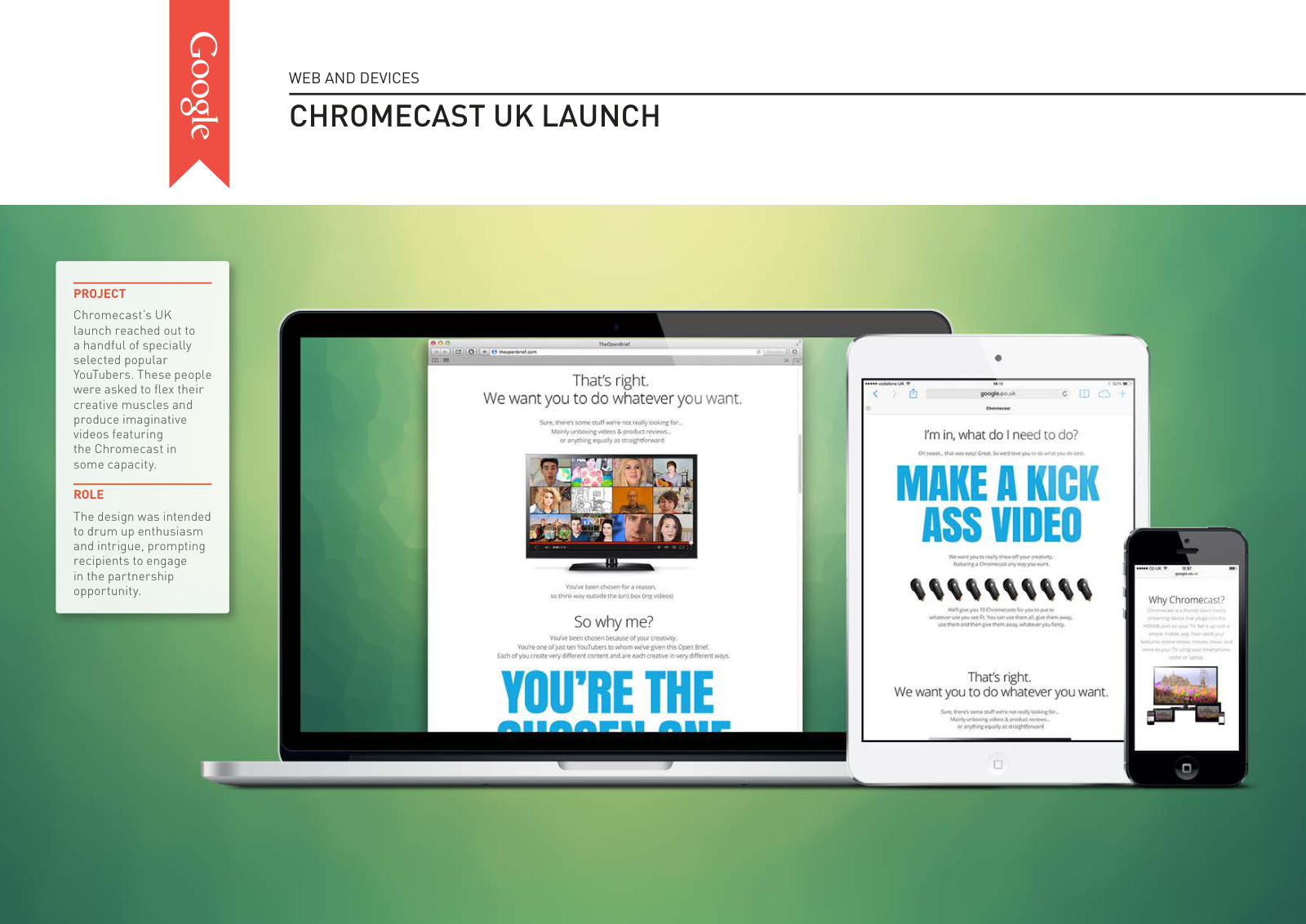 Google: Chromecast UK launch