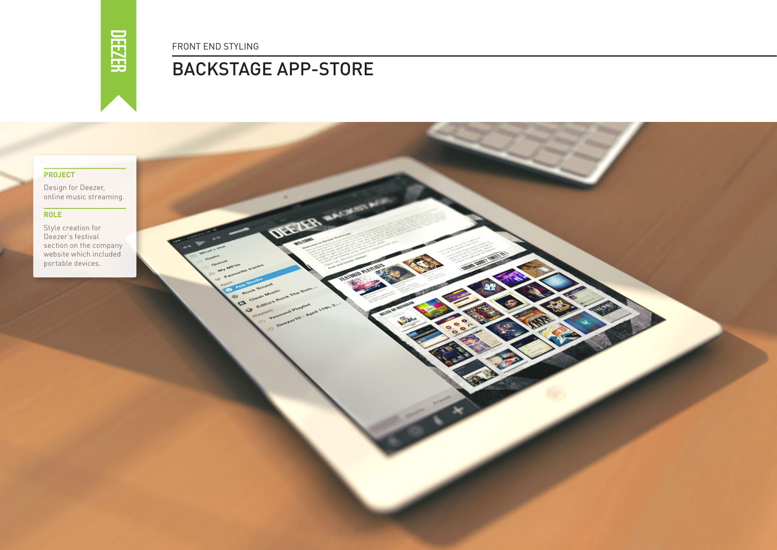 Backstage: App store